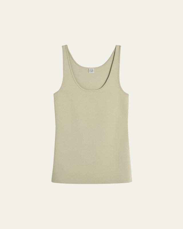 Compact Knit Tank Top